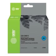 Картридж струйный CACTUS (CS-C4911) для плоттеров HP DesignJet 500/510/800, голубой