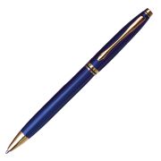 Ручка подарочная шариковая BRAUBERG «De Luxe Blue», корпус синий, узел 1 мм, линия письма 0,7 мм, синяя, 141412