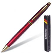 Ручка подарочная шариковая BRAUBERG «De Luxe Red», корпус бордовый, узел 1 мм, линия письма 0,7 мм, синяя, 141413
