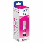 Чернила EPSON 106 (C13T00R340) для СНПЧ L7160/L7180, пурпурные, ОРИГИНАЛЬНЫЕ