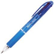 Ручка многоцветная шариковая автоматическая BRAUBERG «MULTICOLOR», 4 ЦВЕТА, линия письма 0,35 мм, 141513