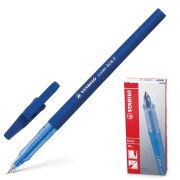 Ручка шариковая STABILO «Liner», СИНЯЯ, корпус синий, узел 0,7 мм, линия письма 0,3 мм, 808/41