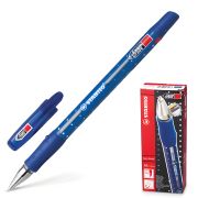 Ручка шариковая STABILO «Exam Grade», СИНЯЯ, корпус синий, узел 0,8 мм, линия письма 0,4 мм, 588/G-41