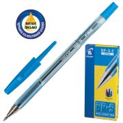 Ручка шариковая масляная PILOT «BP-S», СИНЯЯ, корпус тонированный синий, узел 0,7 мм, линия письма 0,32 мм, BP-S-F